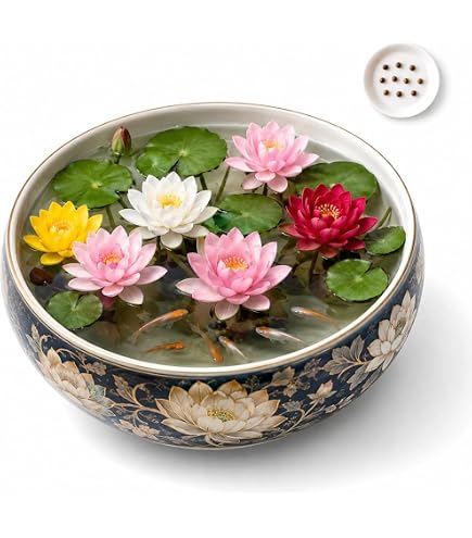 Amazon.co.jp: 茶碗蓮の種 10粒＋予備2粒 ミニハス ハスの種 ミックス
